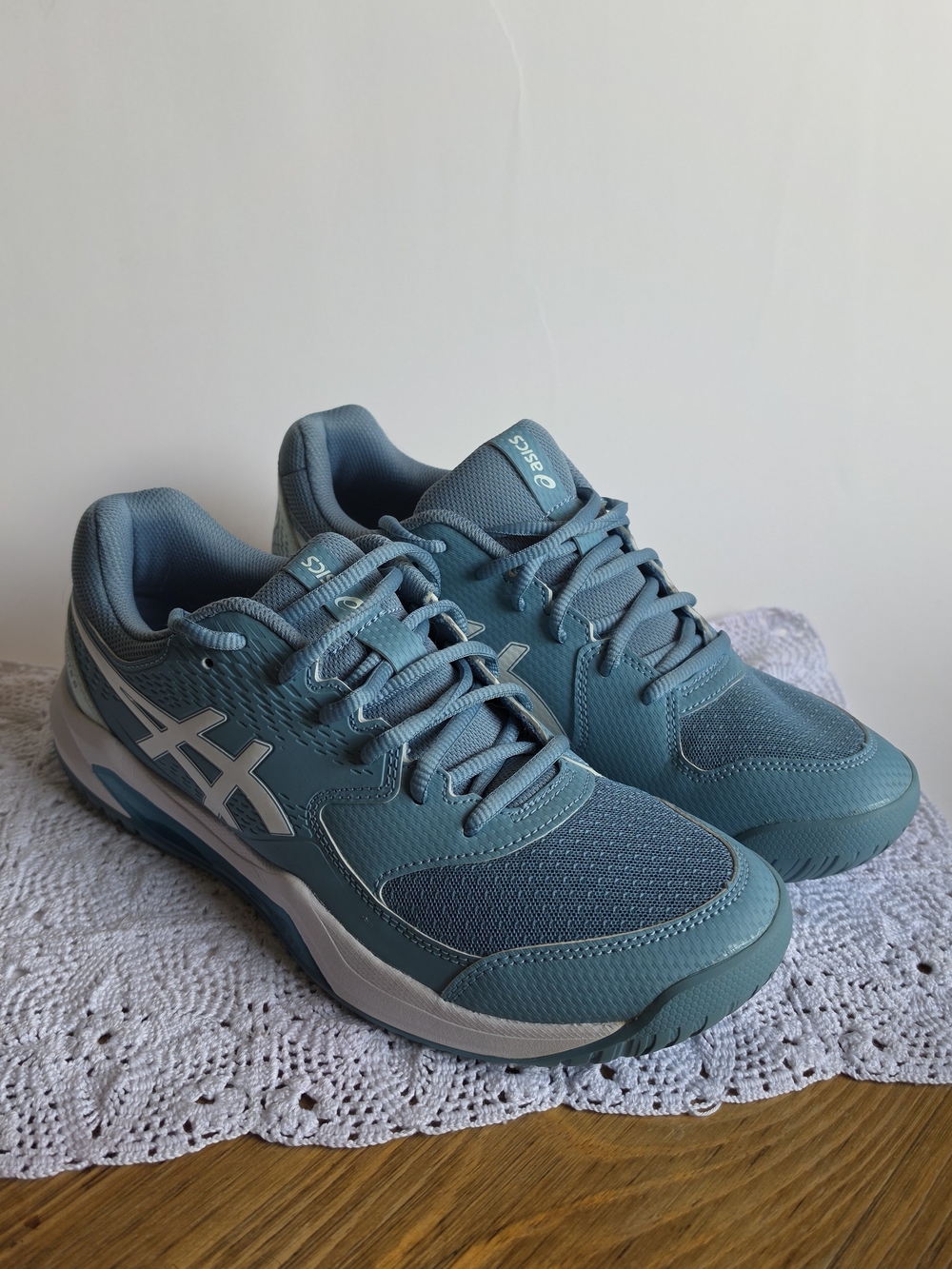 ASICS Gel-Dedicate 8 Tennis Shoes Blue Women's Size 10 Athletic Sneakers